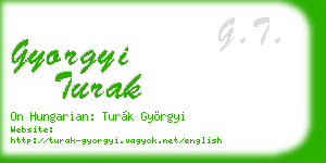 gyorgyi turak business card
