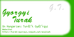 gyorgyi turak business card